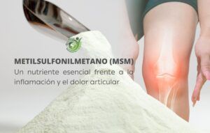 Lee más sobre el artículo Metilsulfonilmetano (MSM), un nutriente esencial frente a la inflamación y el dolor articular