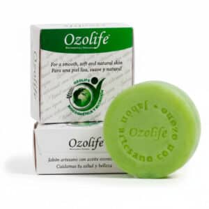 Jabón de ozono Ozolife: limpieza profunda y piel revitalizada